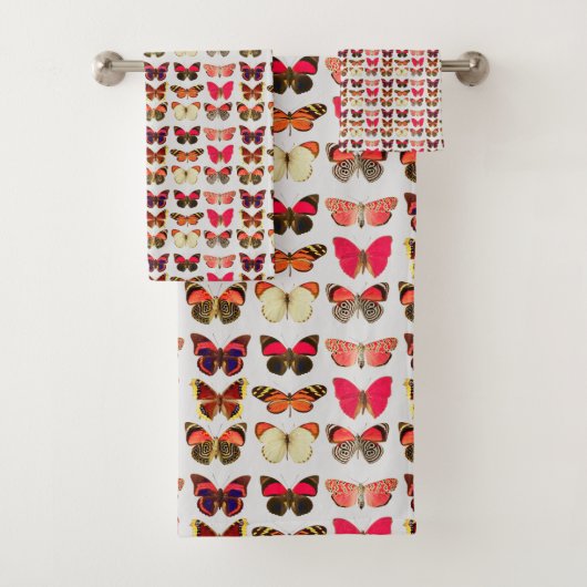 Vlinder Contour Collectie 🛁 🦋 Bad Handdoek (Insitu)