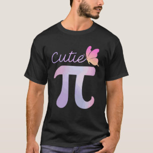 Vlinder Cutie Pie Nationale Pi Dag Pi Symbool Wisk T-shirt