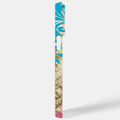  Vlinder Damask iPhone Case (Achterkant / Rechts)