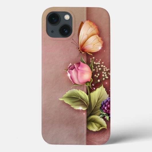Vlinder De iPad Case-Mate nauwelijks iPhone Case (Achterkant)