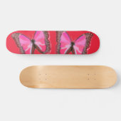 Vlinder decoratie skateboard (Horizontaal)