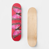 Vlinder decoratie skateboard (Voorkant)