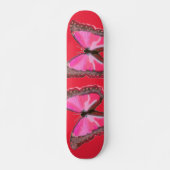 Vlinder decoratie skateboard (Voorkant)