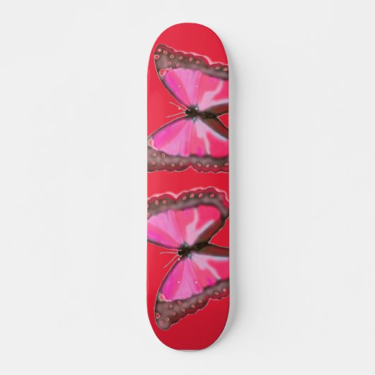 Vlinder decoratie skateboard (Voorkant)