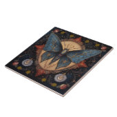  vlinder decoratieve Tegel Tegeltje (Zijkant)