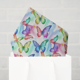 Vlinder Decoupage Papier, Lente Tuin Tissuepapier