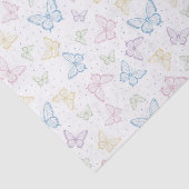 Vlinder Decoupage Tissuepapier (Detail)