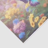  vlinder decoupage tissuepapier (Detail)