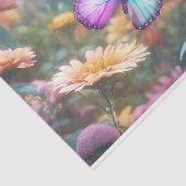 Vlinder  Decoupage Tissuepapier (Detail)