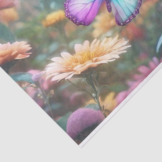 Vlinder  Decoupage Tissuepapier (Detail)