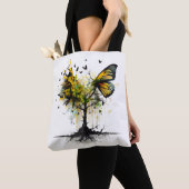 Vlinder Dier Creatieve Kunst Tote Bag (Dichtbij)