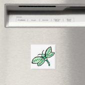 Vlinder Dragonfly magneet (Insitu (Vaatwasser))