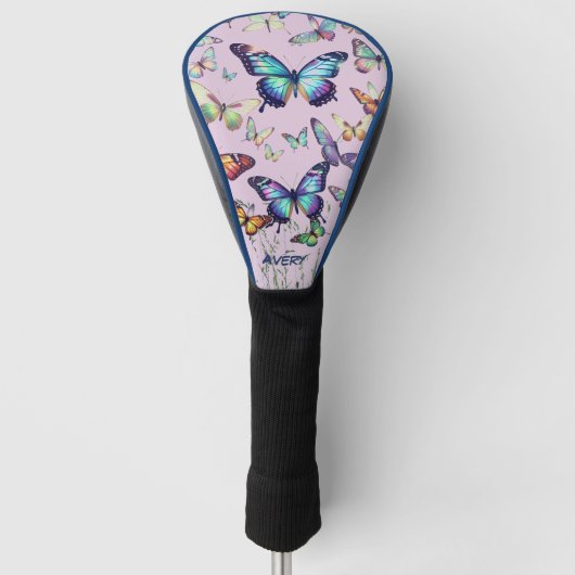 Vlinder Driver Head Cover (Voorkant)