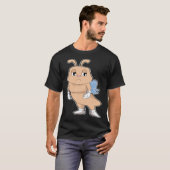 vlinder droevig t-shirt (Voorkant volledig)