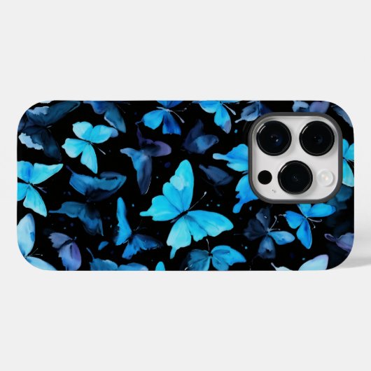 Vlinder Dromen: iPhone 14 Pro Hard Back Hoesje (Achterkant (horizontaal))