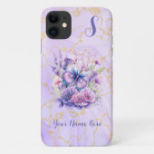 Vlinder droom in het Paarse Case-Mate iPhone Case (Achterkant)