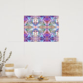 Vlinder Droomdag Kunstprint Poster (Keuken)
