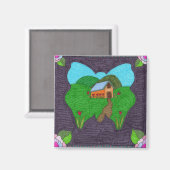 Vlinder—Een visie Magneet (Voorkant / Achterkant)