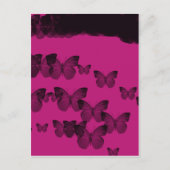 vlinder eeuwigheid briefkaart (Voorkant)