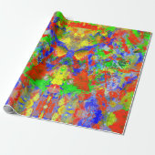 Vlinder Effect Cadeaupapier (Uitgerold)