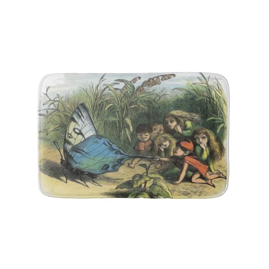 Vlinder Elf Artwork Leuke Elfen Vlinders Badmat (Voorkant)