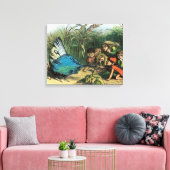 Vlinder Elf Artwork Leuke Elfen Vlinders Canvas Afdruk (Insitu (Woonkamer))