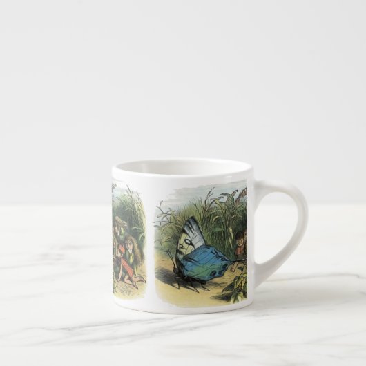 Vlinder Elf Artwork Leuke Elfen Vlinders Espresso Kop (Rechts)