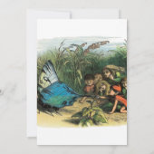 Vlinder Elf Artwork Leuke Elfen Vlinders Kaart (Achterkant)