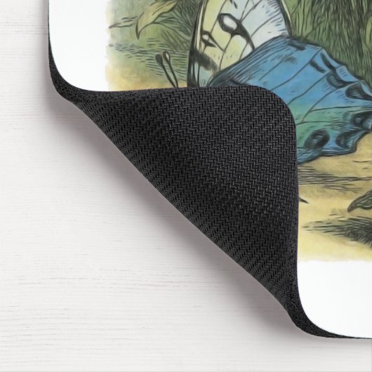 Vlinder Elf Artwork Leuke Elfen Vlinders Muismat (Hoek)