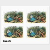 Vlinder Elf Artwork Leuke Elfen Vlinders Rechthoekige Sticker (Vel)