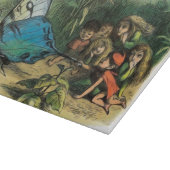 Vlinder Elf Artwork Leuke Elfen Vlinders Snijplank (Hoek)