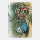 Vlinder Elf Artwork Leuke Elfen Vlinders Theedoek (Verticaal)