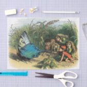 Vlinder Elf Artwork Leuke Elfen Vlinders Tissuepapier (Craft)