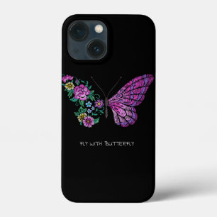 Vlinder en bloem bloemenvlinders vleugels uit Case-Mate iPhone case
