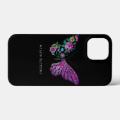 Vlinder en bloem bloemenvlinders vleugels uit Case-Mate iPhone case (Achterkant (horizontaal))