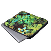 Vlinder en Bloem Rodilius Laptop Sleeve (Voorkant onderkant)