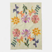 Vlinder en Bloem Vriendschap Keuken Theedoek (Verticaal)