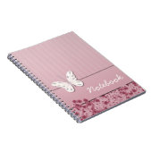 Vlinder en Bloemen Notitieboek (Rechterzijde)
