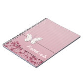 Vlinder en Bloemen Notitieboek (Linkerzijde)