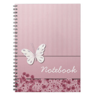 Vlinder en Bloemen Notitieboek
