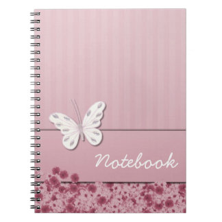 Vlinder en Bloemen Notitieboek