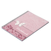 Vlinder en Bloemen Notitieboek (Linkerzijde)
