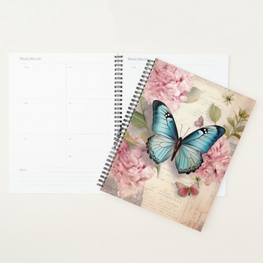  vlinder en bloemen planner (Display)