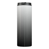 Vlinder en bloemenhart gepersonaliseerd thermosbeker (Achterkant)