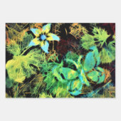 Vlinder- en bloemkool van rodilius inpakpapier vel (Voorkant 3)