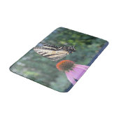 Vlinder en Coneflower badmat (Gekanteld)