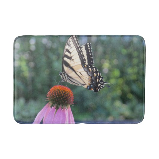 Vlinder en Coneflower badmat (Voorkant)