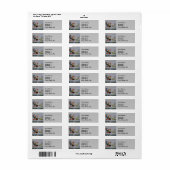 Vlinder en Feeënkoningin Vlinders Feeën Etiket (Full Sheet)