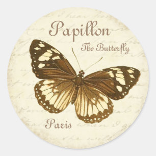  vlinder en mooie sticker