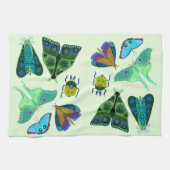  vlinder en mot keuken theedoek (Horizontaal)